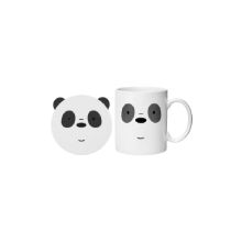 Miniso We Bare Ceramic Mug - Panda