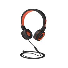 Miniso Foldable Headphone (Orange and Black)