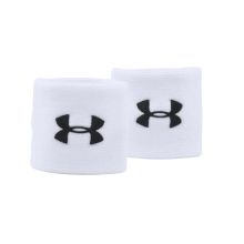 Under Armour Men's 3" Performance Wristband - 2-Pack (White) 
