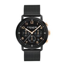 Coach Men's Ionic Plated Stainless Steel (Black)