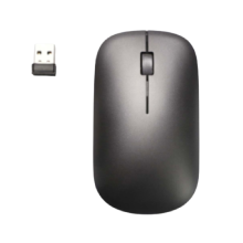 MINISO - 2.4G Business style Metal Wireless Mouse - Black
