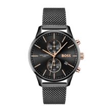 Boss Men's Ionic Plated Black Steel Watch (Black)