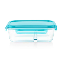Pyrex Mealbox Storage 3.4 Cup Rectangle Container with Plastic Cover