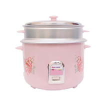 MITSHU 1.8L (1.8KG) Rice Cooker - Pink 