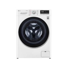 LG Front Load Washing Machine 8 KG - White