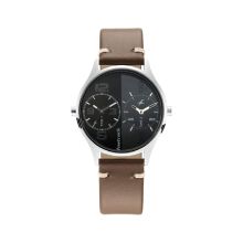 FASTRACK Tripster Black Dial Leather Strap  - Gents