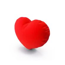OZEN Classic Heart Cushion - Size 15 X 15 Inches