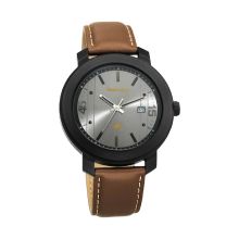 FASTRACK Grey Dial with Leather Strap - Gents