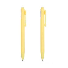 MINISO Retractable Gel Pen 0.7mm (Yellow Barrel. Yellow Ink)