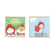 MINISO Mini Family Series Small Greeting Cards (2 pcs) (Kitten)