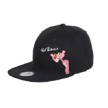 MINISO Pink Panther Solid Color Flat Top Cap