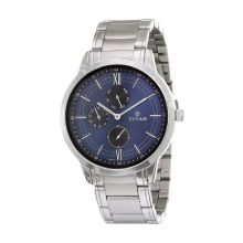 TITAN Workwear Watch with Blue Dial & Stainless Steel Strap - Gents