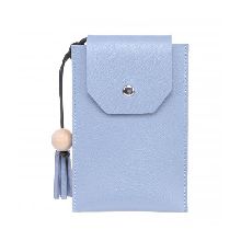 MINISO Solid Color Cell Phone Pouch (Blue)