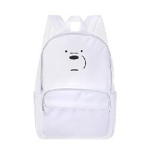 MINISO We Bare Bears-Backpack (White)