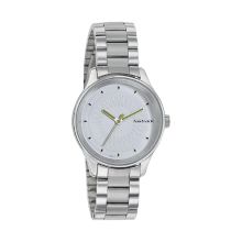 FASTRACK  White Dial Stainless Steel Strap Watch