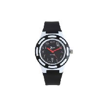 ZOOP Analogue Black Dial Black Colored Strap - Children