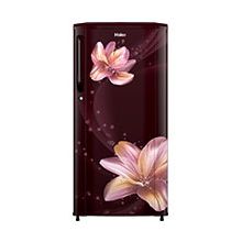 HAIER Refrigerator 190L - Red Serenity