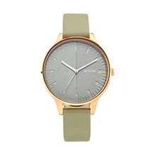 TITAN Workwear Watch with Grey Dial Leather Strap - Ladies 
