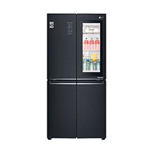 LG 594L Refrigerator with Instaview - Matte Black