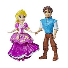 HASBRO Disney Princess Rapunzel And Eugene Collectible Dolls With One-Clip Outfit