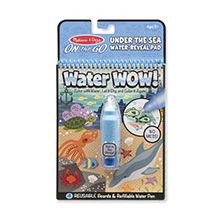 MELISSA & DOUG - Water Wow! - Under The Sea Water Reveal Pad - On the Go Travel Activity