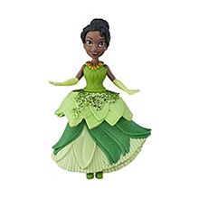 HASBRO Disney Princess Tiana Collectible Royal Small Doll With One-Clip Dress