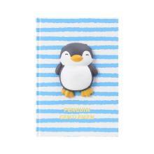 Miniso Penguin A5 Memo book (Blue)