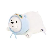 Miniso We Bears Lying Plush Toy (Ice Bear)