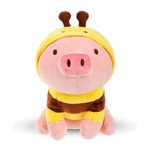 Miniso Piglet Plush Toy (Bee Hoodie)