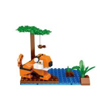 Miniso Rainforest Animal Building Blocks (Tiger) 73Pcs