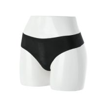 Miniso Seamless Series Mid Waisted Thong (black) - Size XXL