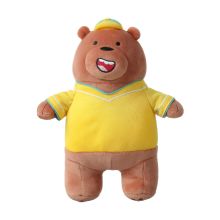 Miniso Plush Toy with Outfit We Bares Collection 4.0  - Grizzly