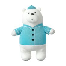 Miniso Plush Toy with Outfit We Bares Collection 4.0  - Ice Bear 