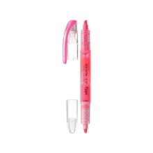 Miniso Double Head Fluorescent Highlighter (Pink) 