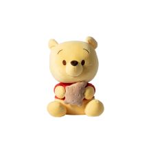 Miniso Winnie the pooh Collection Sitting Holding Biscuits Plush toy 