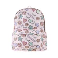 Miniso Stylish Cookies Backpack (Pink)