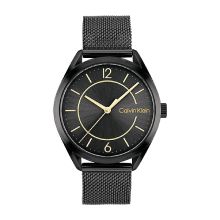 Calvin Klein Women Analogue Quartz Watch (Black)
