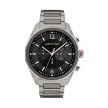 Calvin Klein Men's Steel Chronograph Watch (Black)