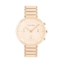 Calvin Klein Women's Minimalistic T-Bar Rose Gold Watch (Gold) 
