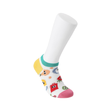 MINISO Fruity fairy Women's Ankle Low-Cut Socks (2 Pairs) (White)