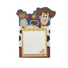 Miniso Toy Story Collection Memo Pads with Brooch 80 Sheets(Woody)