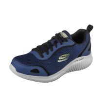 Skechers Men Bounder Running Shoes (Navy Blue & Black) - 8790087-NVBK