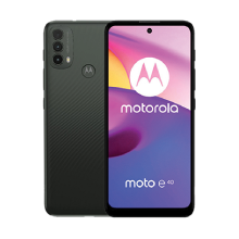 Motorola Moto E40 4GB + 64GB - Carbon Gray