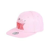 MINISO Lying Pink Panther Solid Color Flat Top Cap