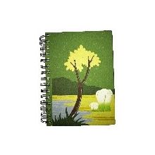 Elephant Dung Large Note Book (Green)
