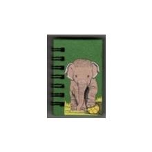 Elephant Dung Super Small Note Book (Green)