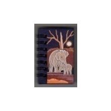 Elephant Dung Super Small Note Book (Black)