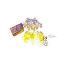 Houseware X-Mas LED Light Round Yellow Color - 20 Bulbs  