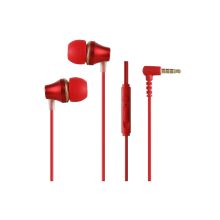Miniso Earphones with Capsule-Shaped Case Model-8431-Red