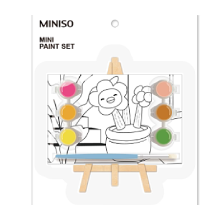 MINISO Mini Painting Kit 10×15cm (Flower)